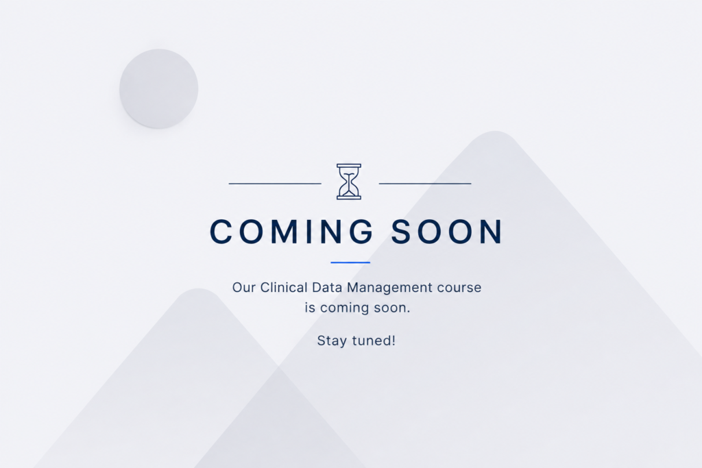 Clinical Data management